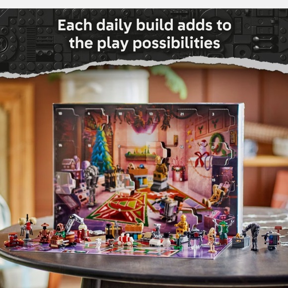 LEGO -  Star Wars Advent Calendar 2025 Kids Toy 75418 Christmas Holiday NEW - Picture 4 of 7